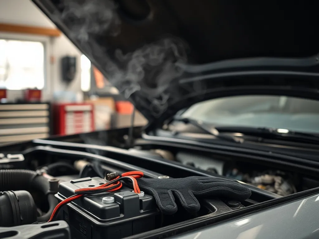 Zapach spalenizny spod maski samochodu - przyczyny i naprawa