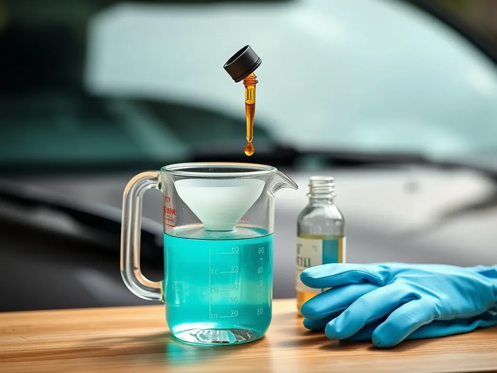 Płyn do spryskiwaczy jak zrobić?