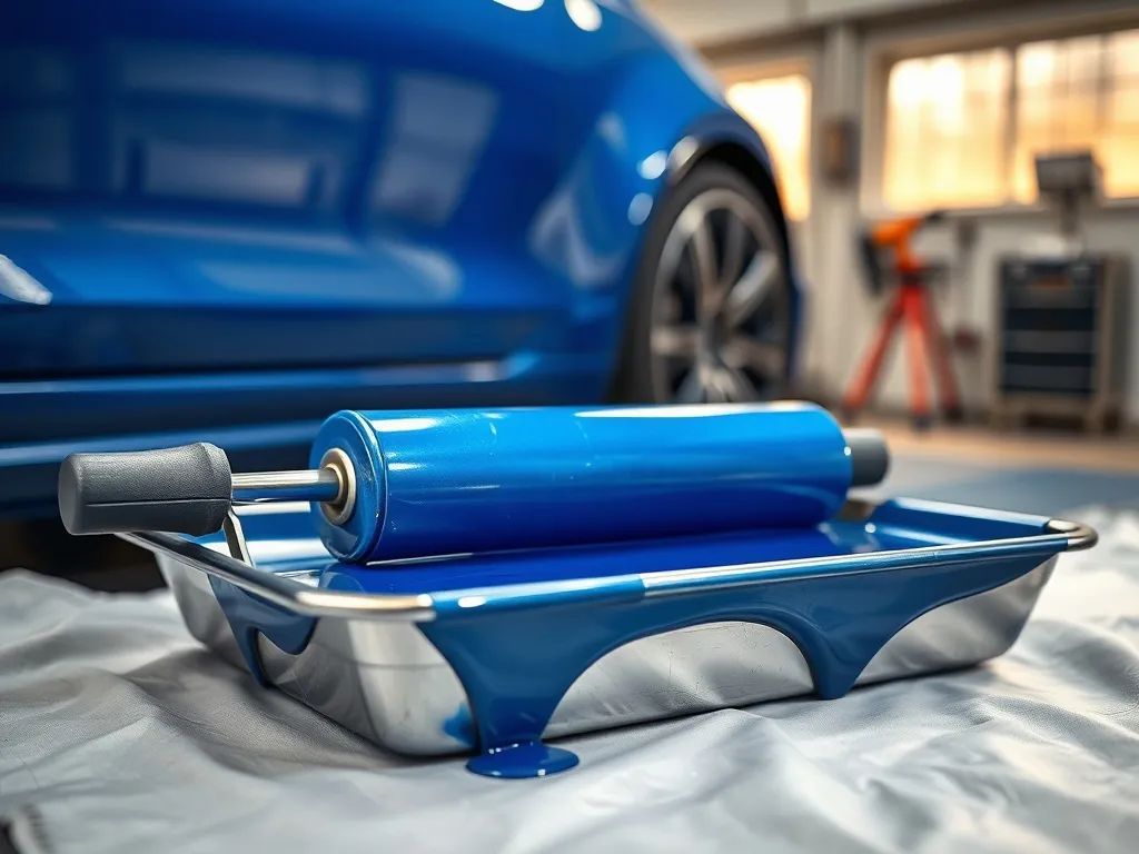 Malowanie auta wałkiem – poradnik krok po kroku