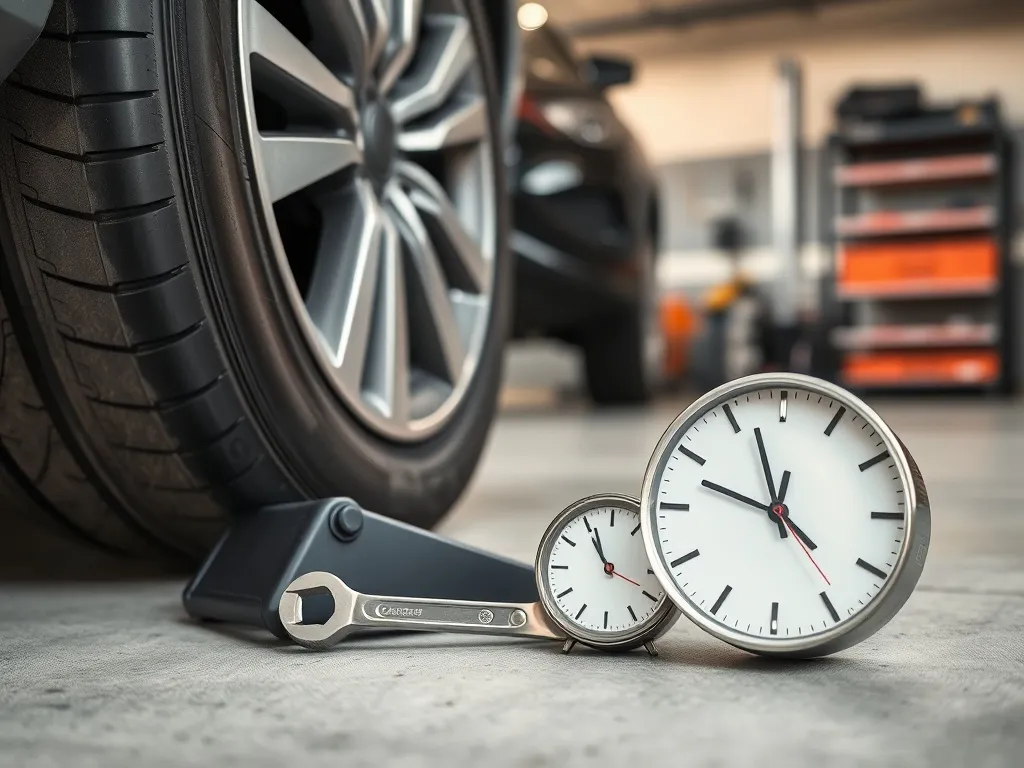 Ile trwa wymiana opony? Samodzielnie i w serwisie