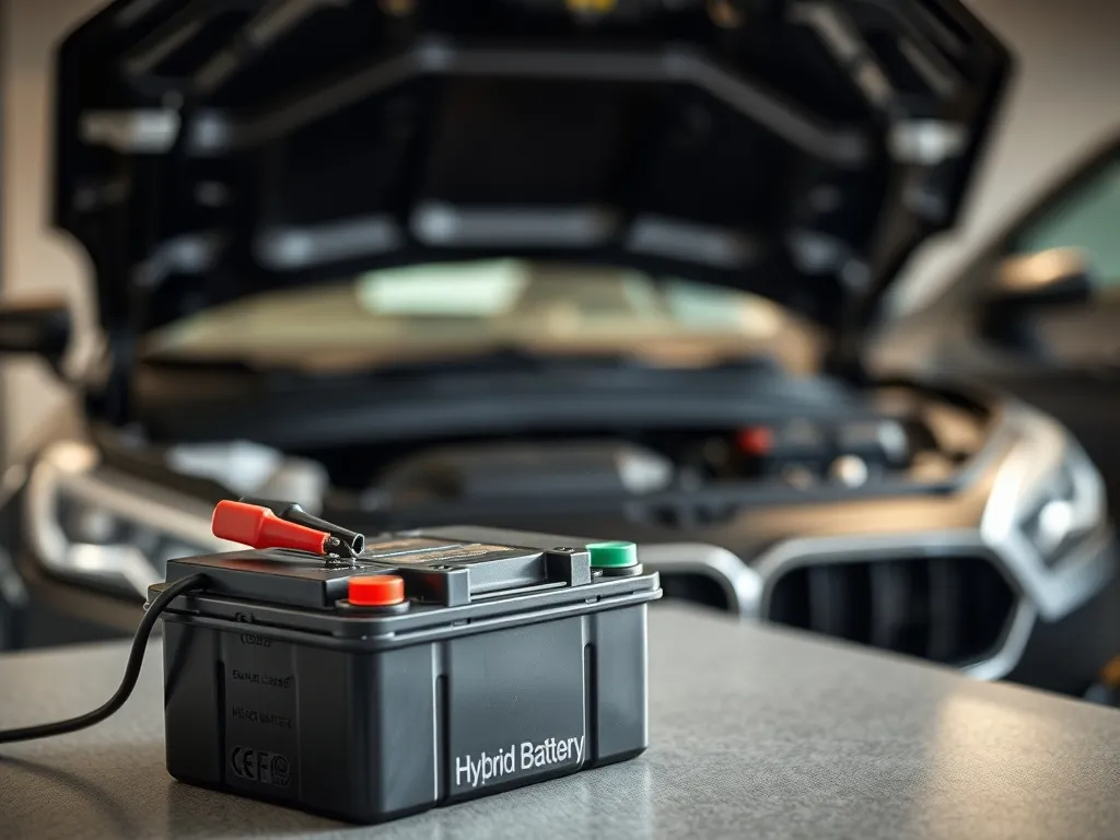 Jak naładować mały akumulator w hybrydzie?