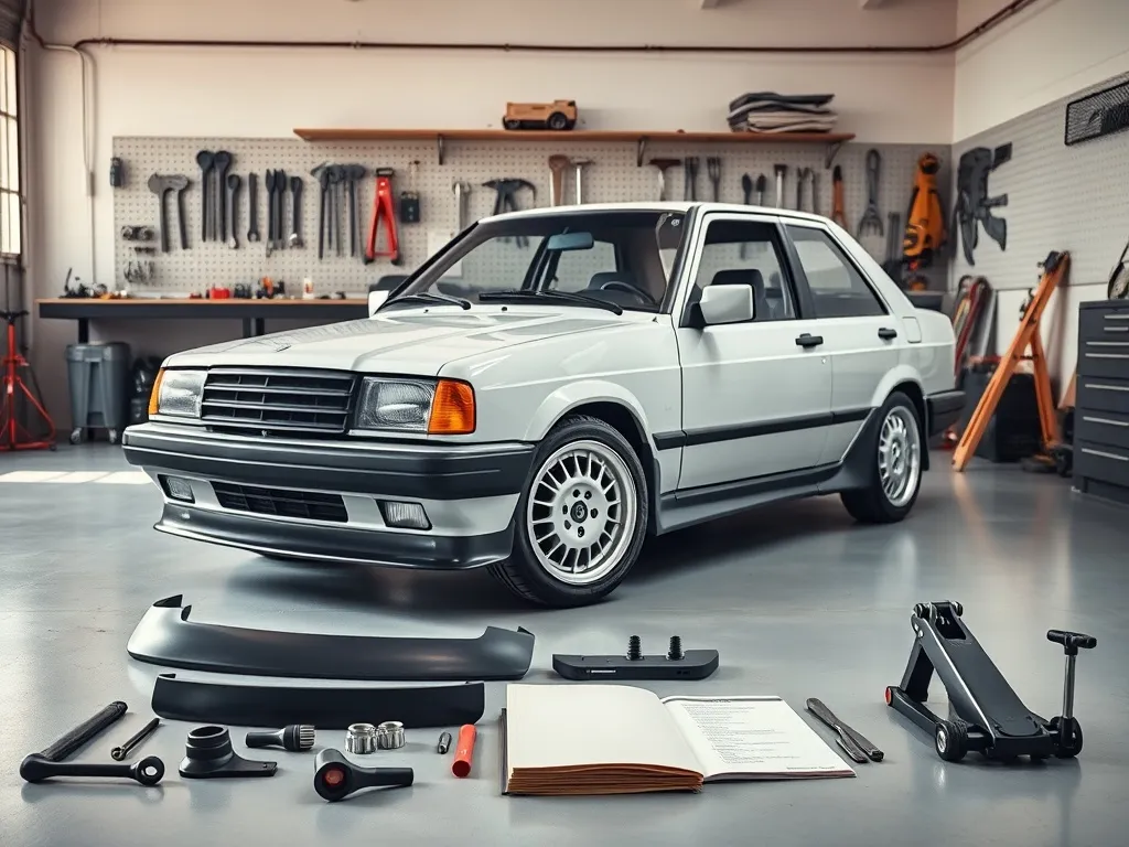 Mercedes W201 body kit – jak dobrać i zamontować?