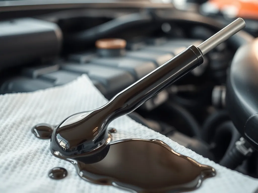 Czarny olej w silniku benzynowym – przyczyny i co robić?