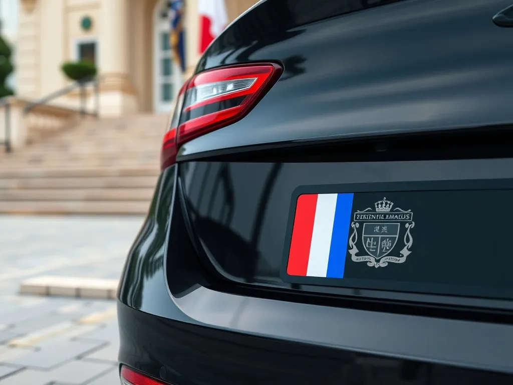 Tablice dyplomatyczne – wygląd, oznaczenia i kto może ich używać