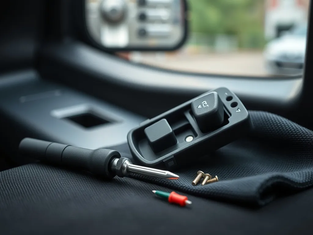 Szyba nie reaguje na przycisk – co zrobić?