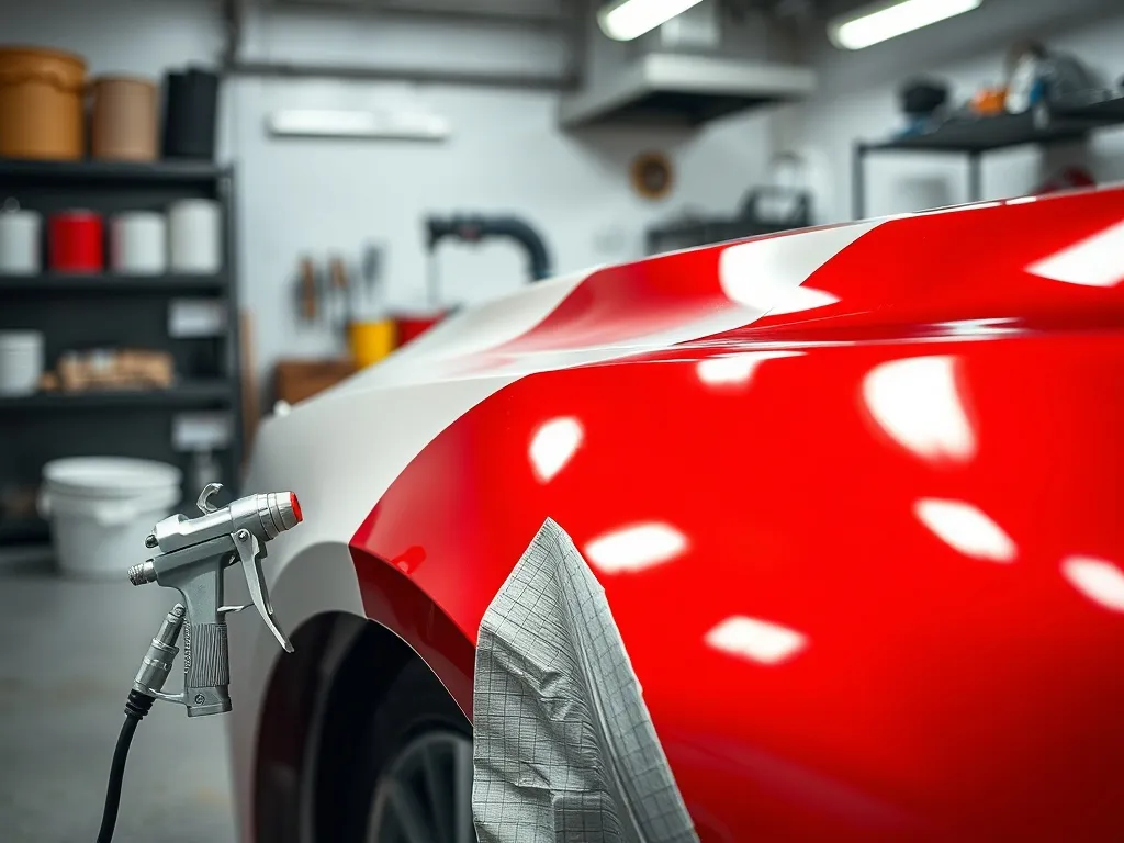 Koszt malowania auta – ile trzeba zapłacić i od czego zależy?