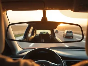 Jak powinny być ustawione lusterka w samochodzie?
