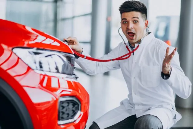 Standardowe badanie na stacji kontroli pojazdów, a samochód na gaz